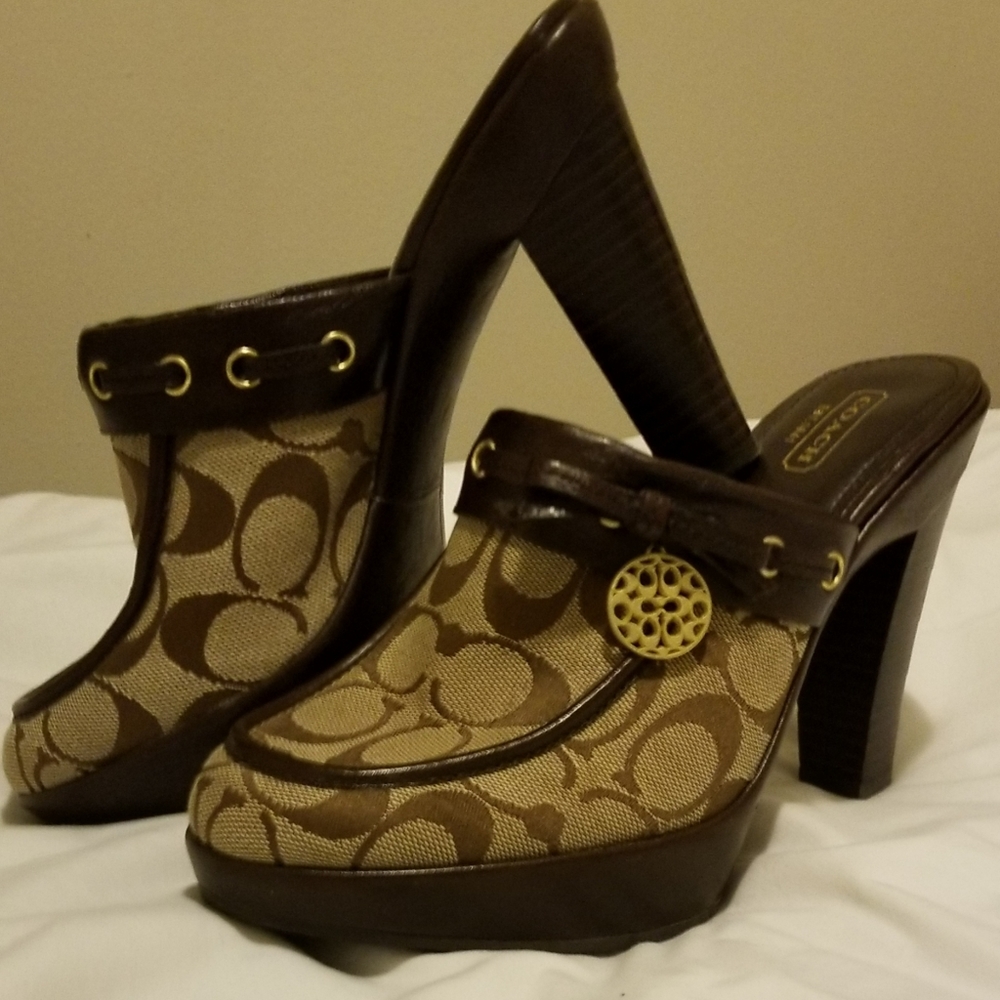 Coach Heels Size 8